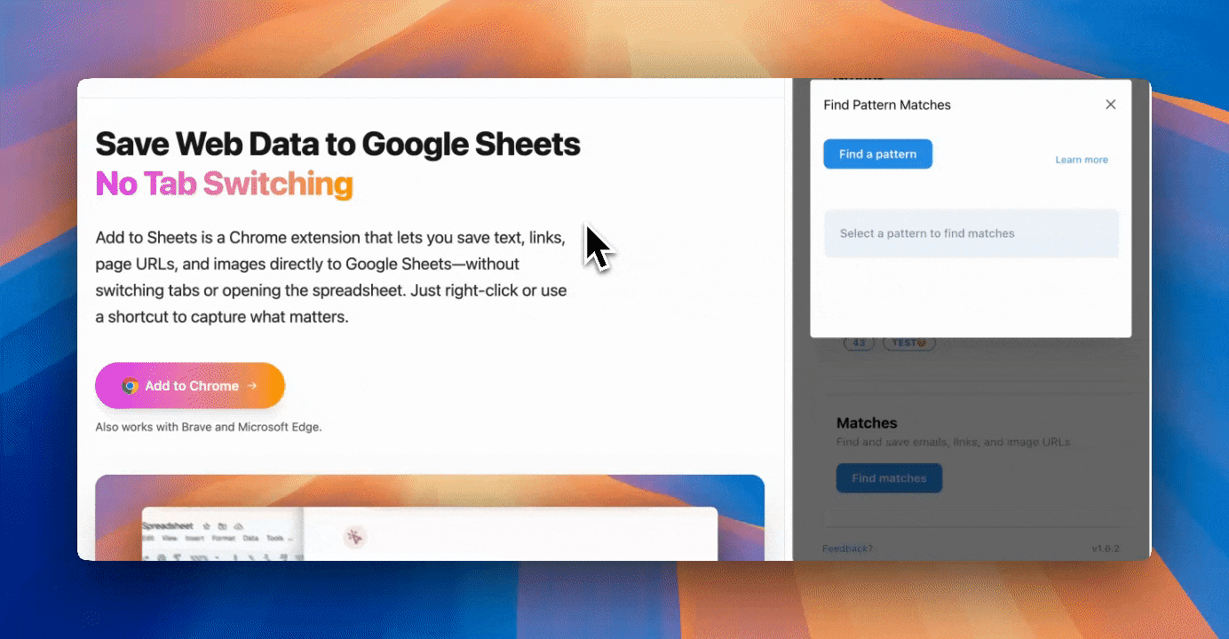 Pattern matching demo